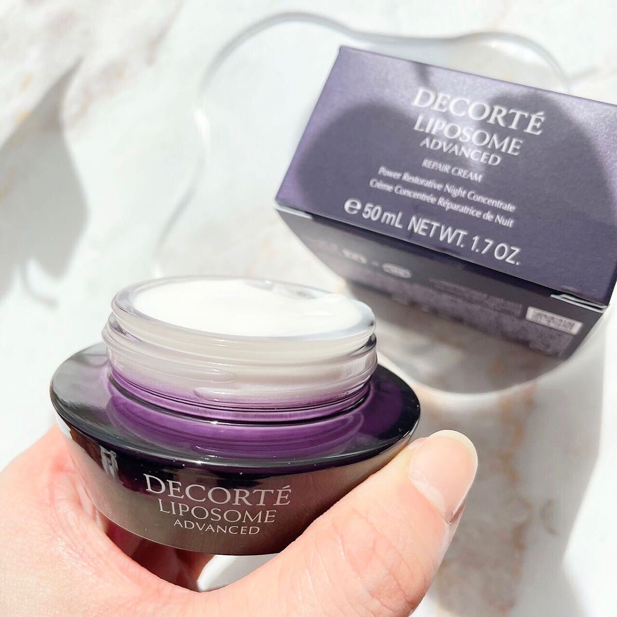 リポソーム アドバンスト リペアクリーム/DECORTÉ/フェイスクリームを使ったクチコミ(3枚目)