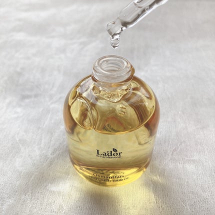 パフュームヘアオイル オスマンサス/La'dor/ヘアオイルを使ったクチコミ(4枚目)