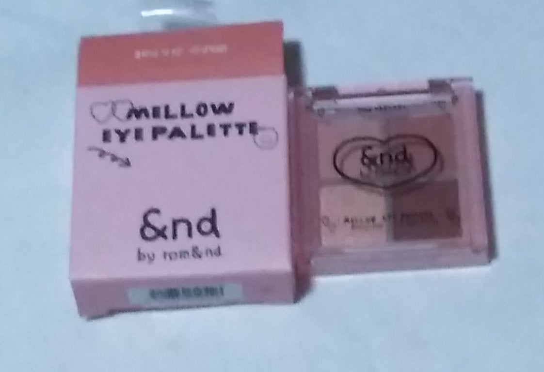 アンドバイロムアンド メロウアイパレット/&nd by rom&nd/アイシャドウパレットを使ったクチコミ(1枚目)