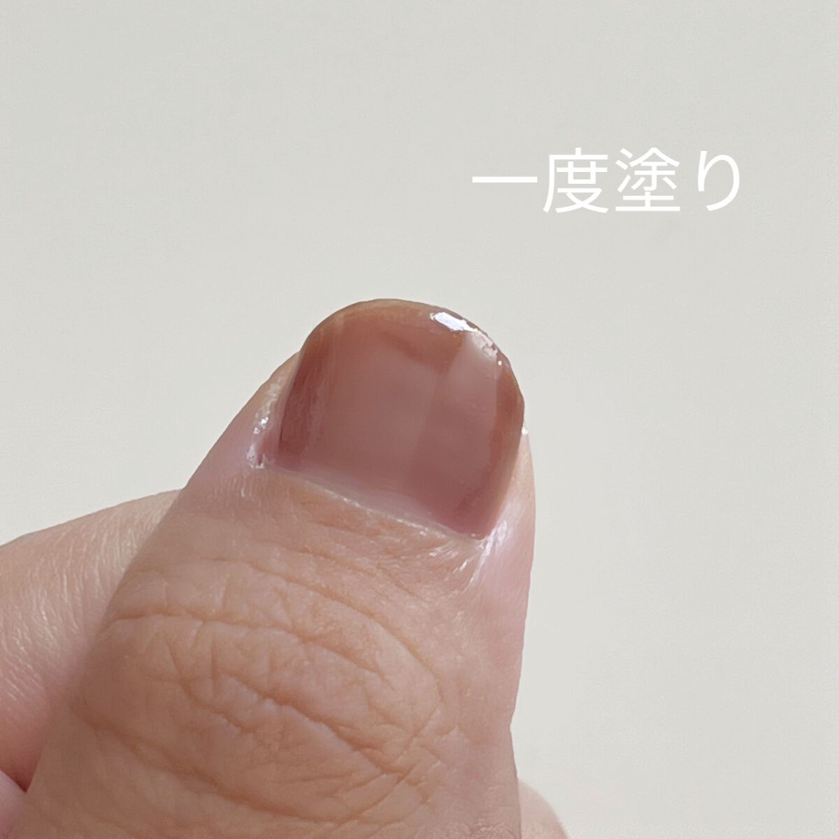 ミニネイル BR08 松（まつ）/パラドゥ/マニキュアを使ったクチコミ（2枚目）