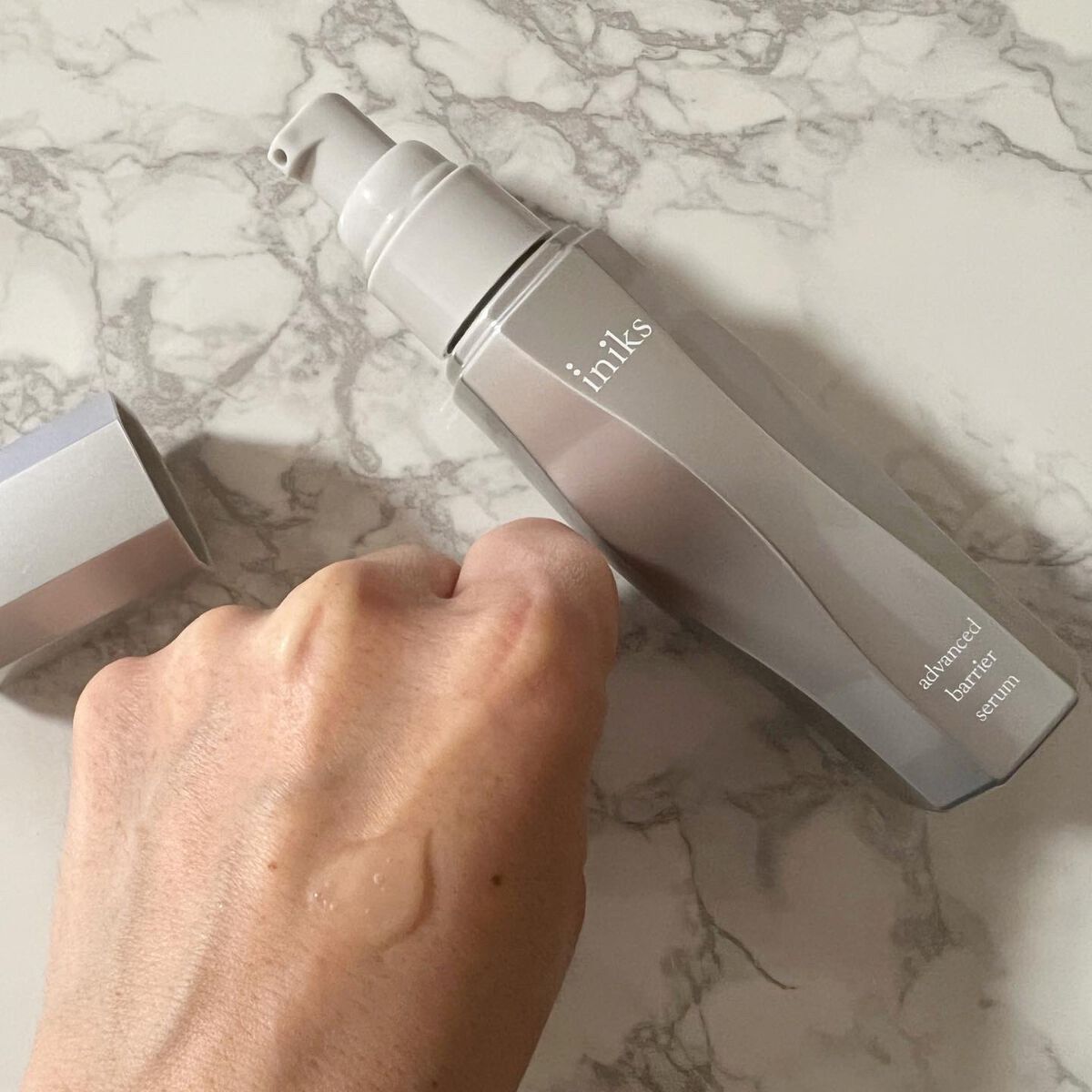 アドバンスバリア セラム (敏感肌用美容液)/iniks/美容液を使ったクチコミ(4枚目)