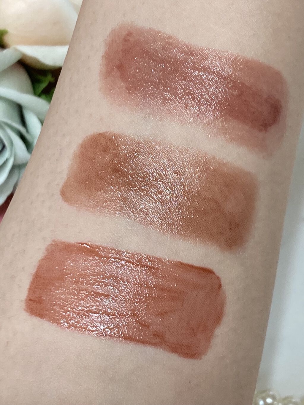 ジューシーラスティングティント/rom&nd/リップティントを使ったクチコミ（3枚目）