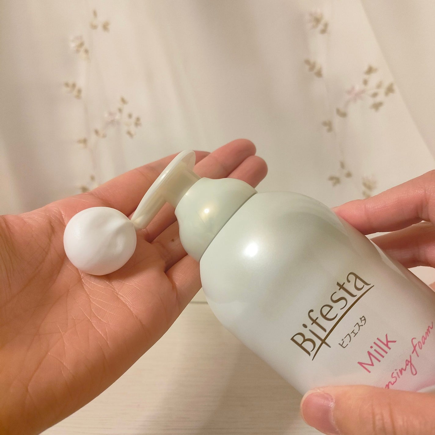 もっちりミルク泡クレンジング/ビフェスタ/クレンジングを使ったクチコミ(2枚目)