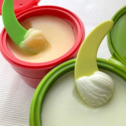 緑豆毛穴クレンジングミルクバーム/beplain/クレンジングバームを使ったクチコミ(4枚目)