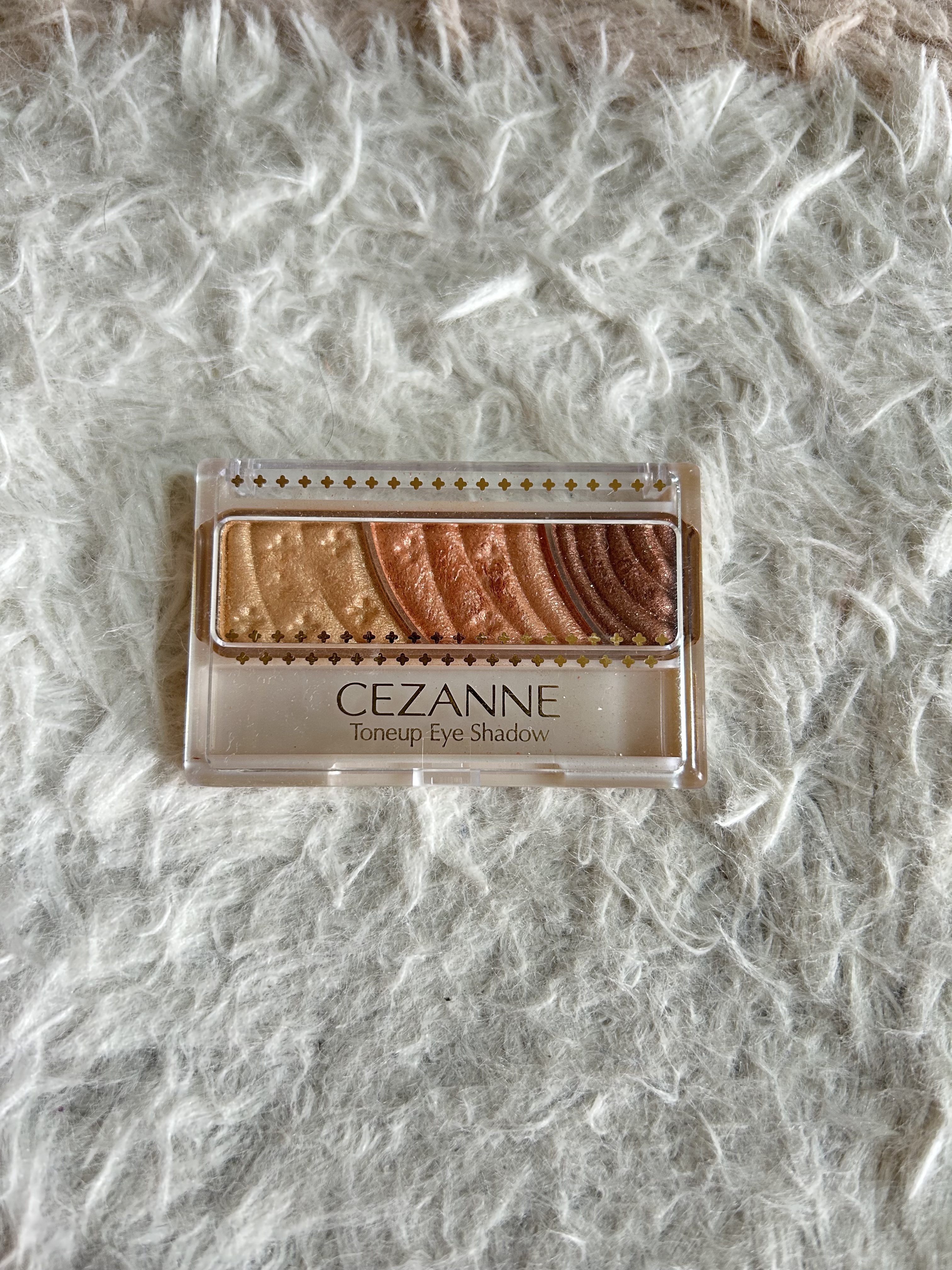 トーンアップアイシャドウ/CEZANNE/アイシャドウパレットを使ったクチコミ（1枚目）