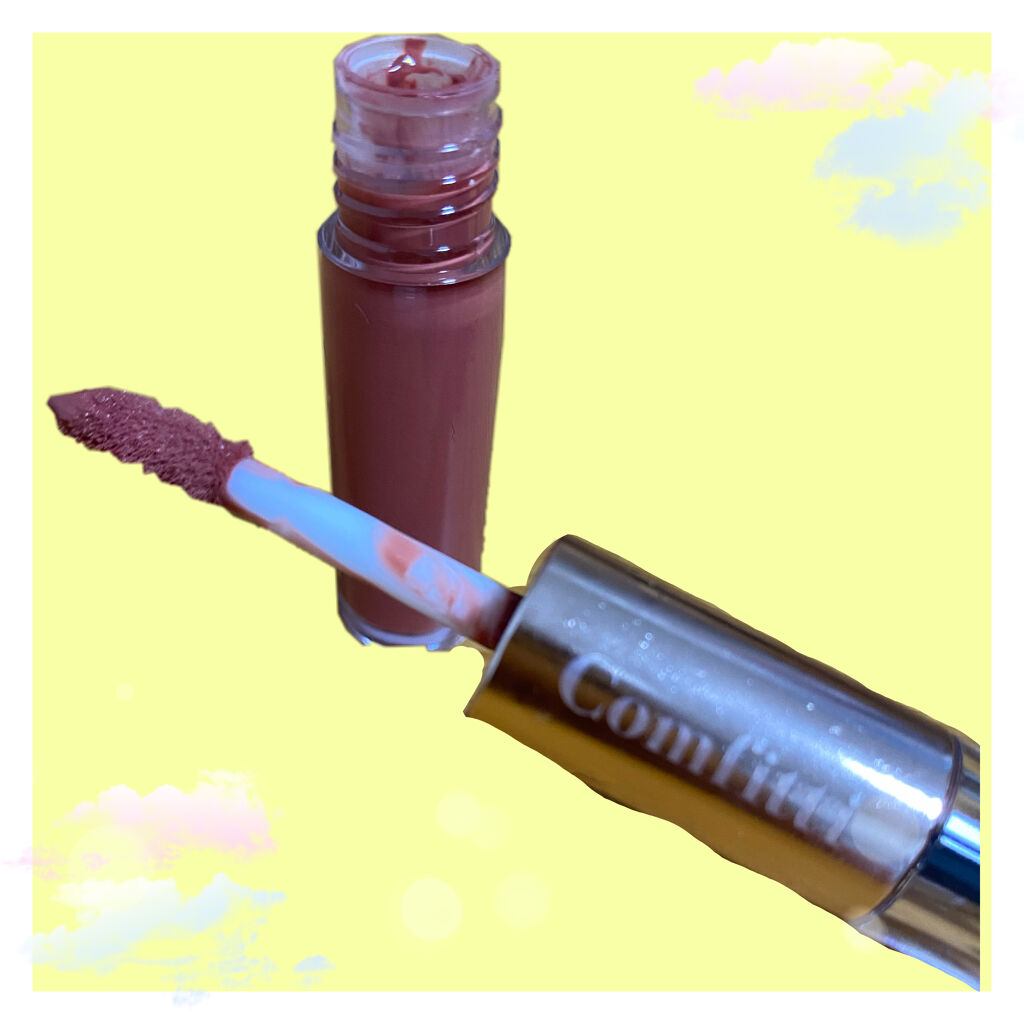 リップフォーマスク 04コッパーピンク/Comfitti/口紅を使ったクチコミ（2枚目）