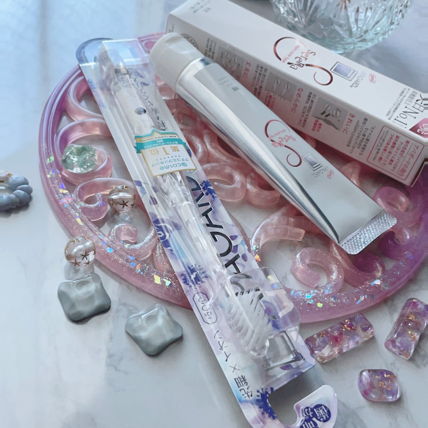 アパガードクリスタル歯ブラシ/アパガード/歯ブラシを使ったクチコミ(1枚目)