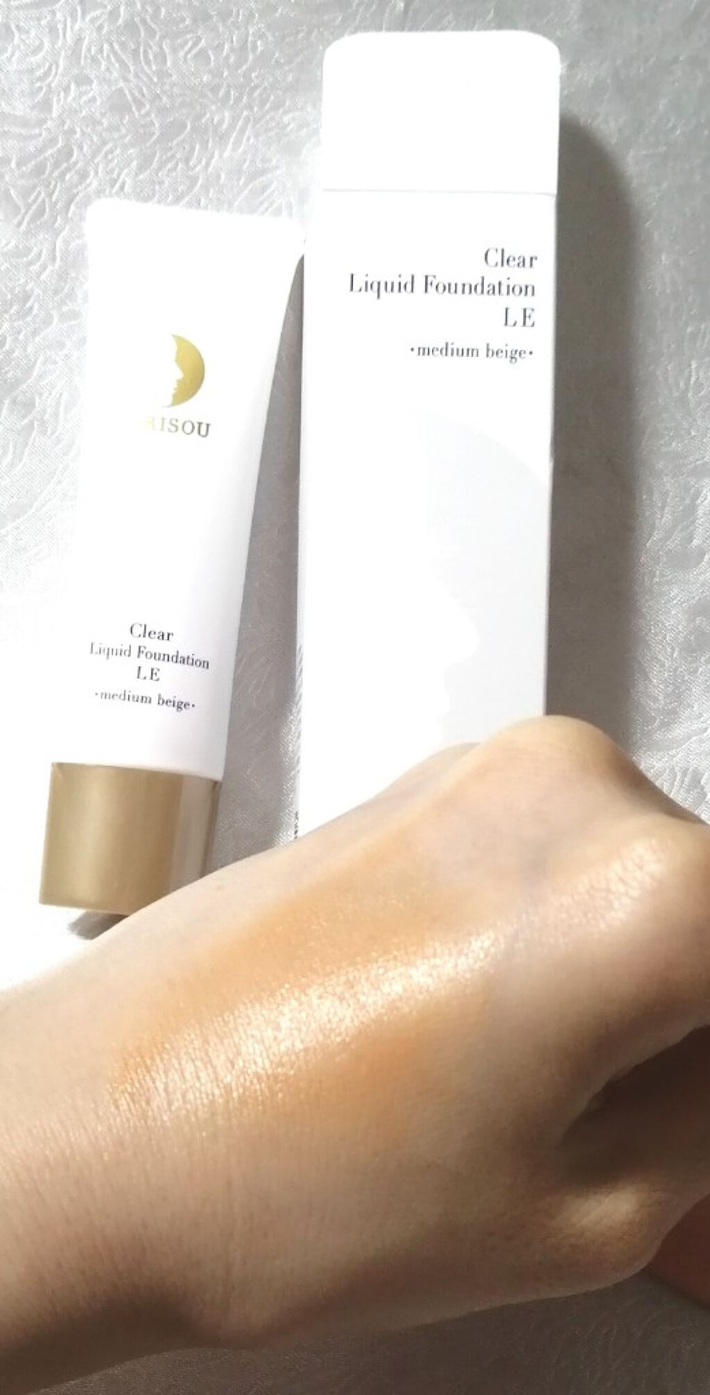 リソウ クリア リキッドファンデーション LE/リソウコーポレーション/リキッドファンデーションを使ったクチコミ(2枚目)