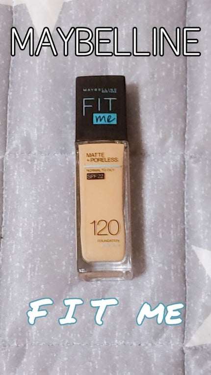 フィットミー リキッドファンデーション R/MAYBELLINE NEW YORK/リキッドファンデーションを使ったクチコミ(1枚目)