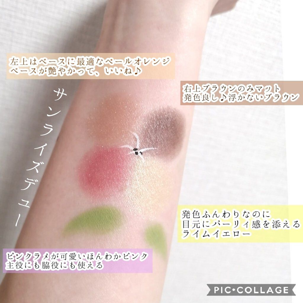 ミネラルクラッシィシャドー/エトヴォス/アイシャドウパレットを使ったクチコミ（3枚目）