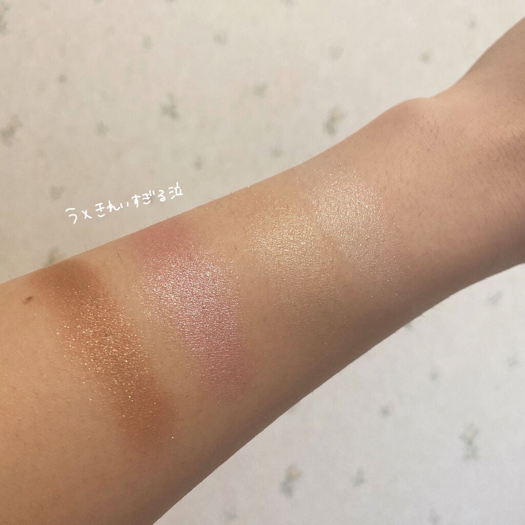 ディオール バックステージ フェイス グロウ パレット/Dior/ハイライトを使ったクチコミ(3枚目)