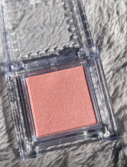 シングルカラーアイシャドウ 08 ゴールドピンク/CEZANNE/単色アイシャドウを使ったクチコミ(1枚目)