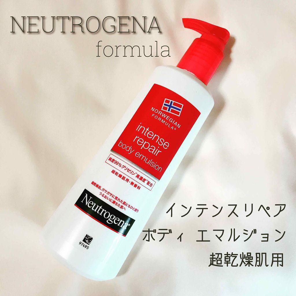 ノルウェー フォーミュラ インテンスリペア ボディ エマルジョン/Neutrogena/ボディローションを使ったクチコミ(1枚目)