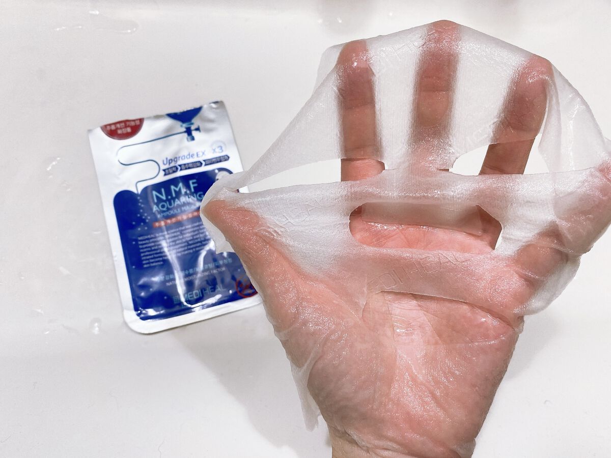 N.M.FアクアアンプルマスクJEX/MEDIHEAL/シートマスク・パックを使ったクチコミ（2枚目）