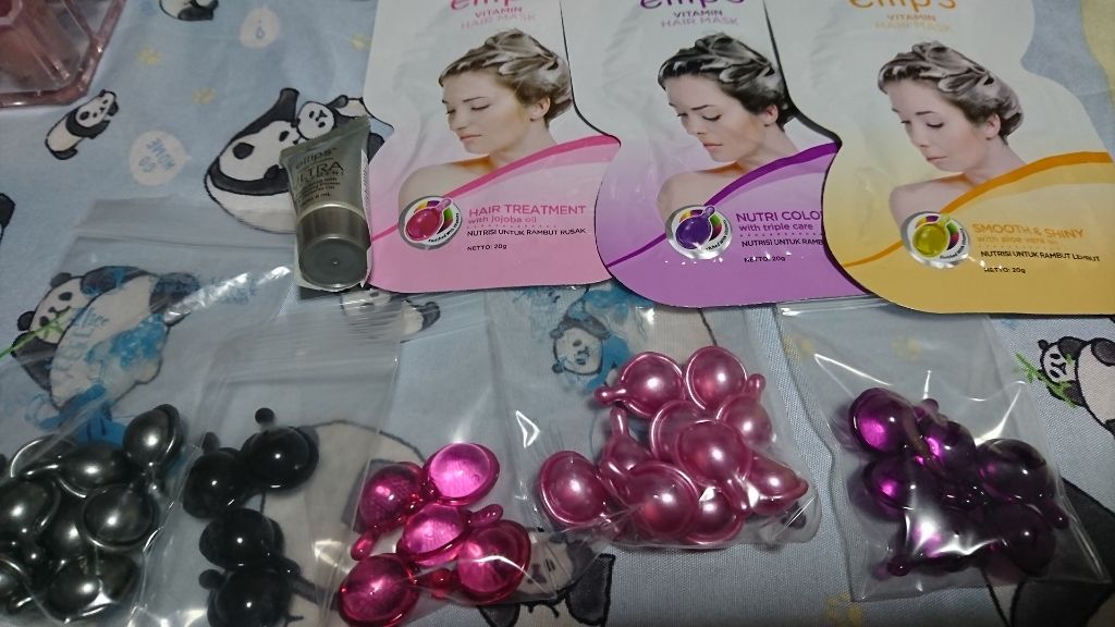 ヘアーマスク【スムース＆シャイニー】/ellips/ヘアマスク・ヘアパックを使ったクチコミ（1枚目）