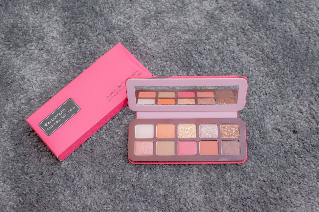 アズキ フィユテ アイ パレット/shu uemura/アイシャドウパレットを使ったクチコミ（2枚目）