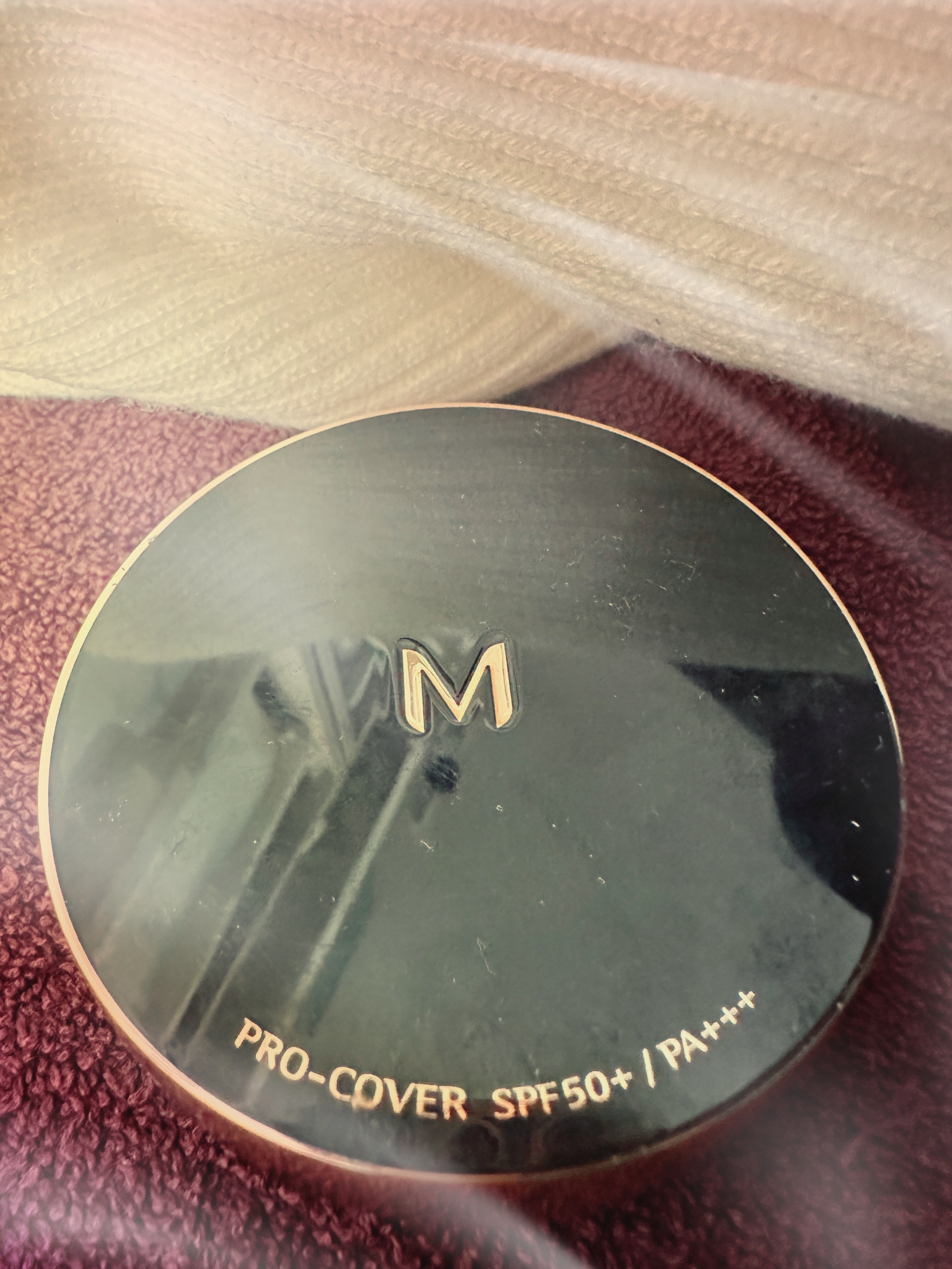 M クッション ファンデーション(モイスチャー)/MISSHA/クッションファンデーションを使ったクチコミ（1枚目）