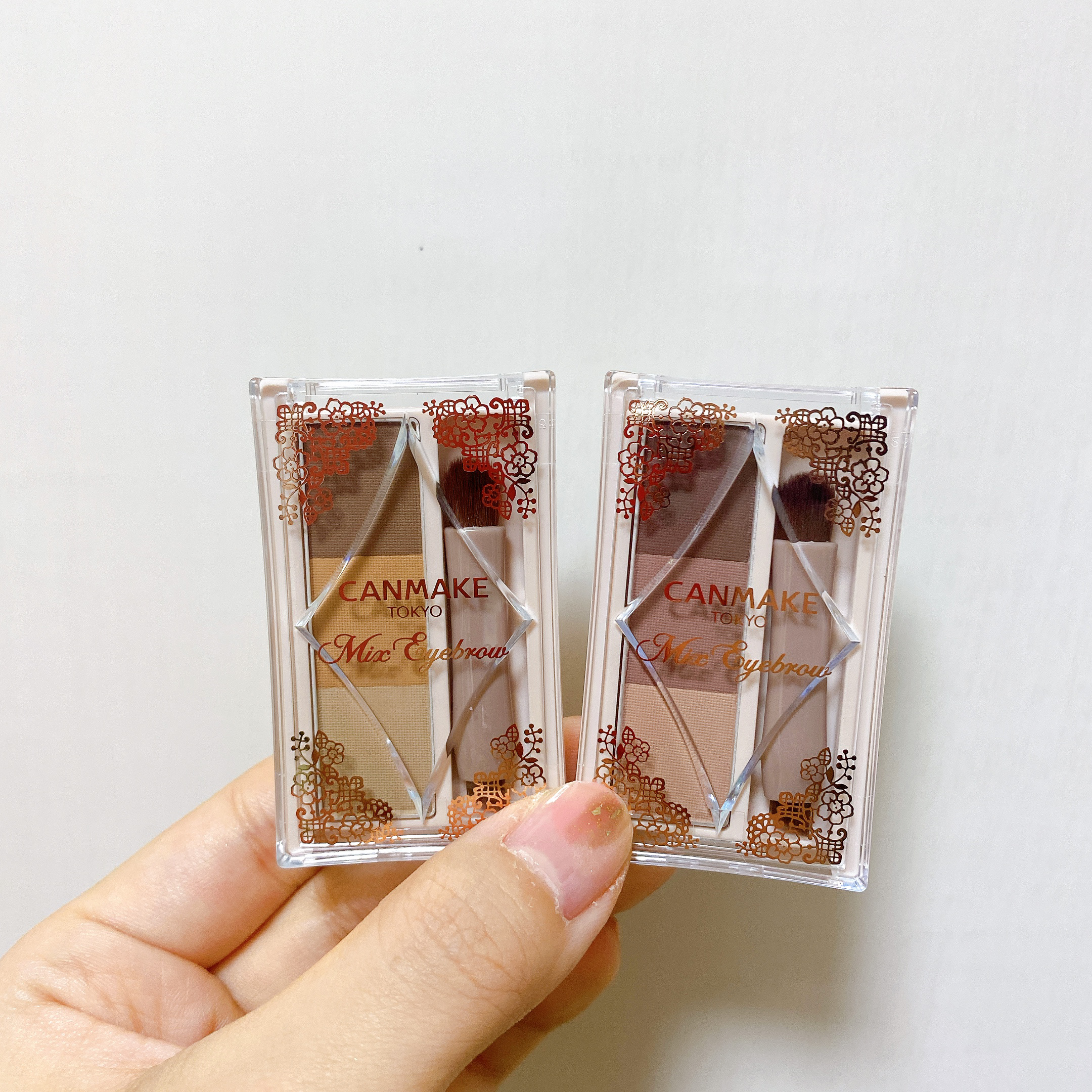 ミックスアイブロウ/キャンメイク/パウダーアイブロウを使ったクチコミ（1枚目）