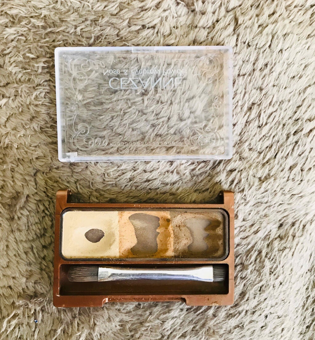 ノーズ&アイブロウパウダー/CEZANNE/パウダーアイブロウを使ったクチコミ(2枚目)