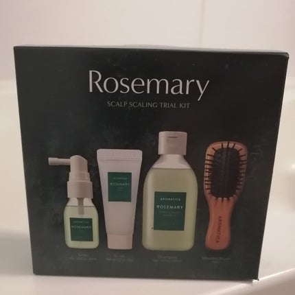 ローズマリー ヘア トライアルセット/AROMATICA/トライアルキットを使ったクチコミ(2枚目)