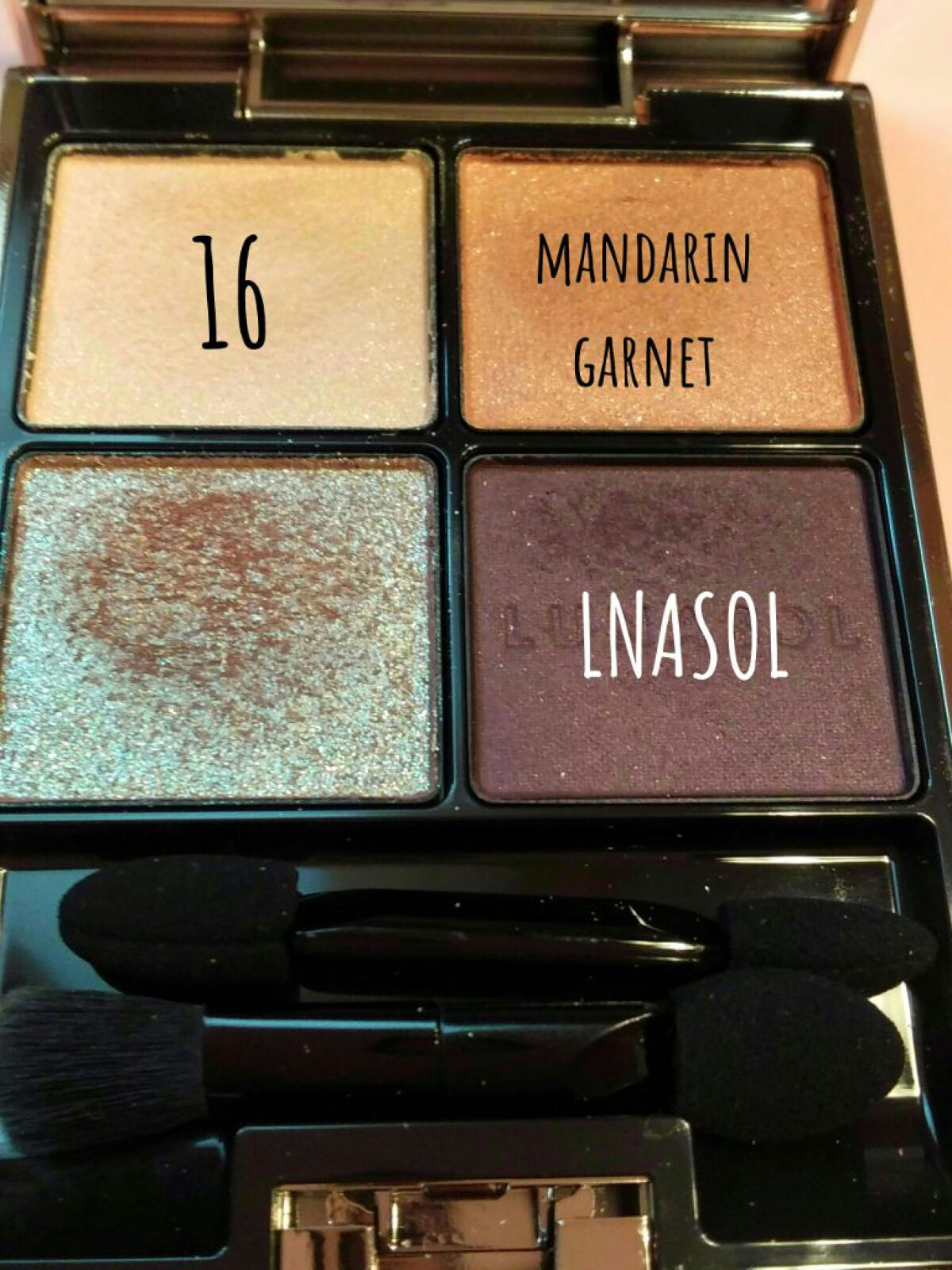 アイカラーレーション 16 Mandarin Garnet/LUNASOL/アイシャドウパレットを使ったクチコミ（2枚目）