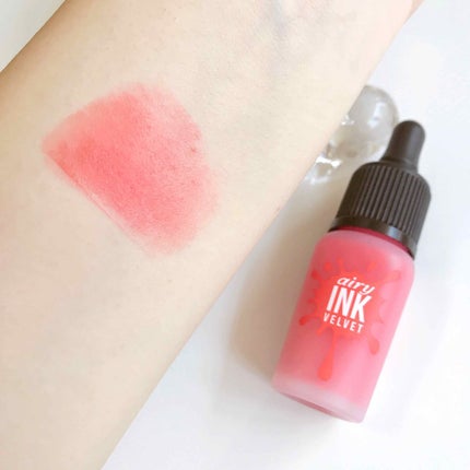 インク エアリー ベルベット/PERIPERA/口紅を使ったクチコミ(2枚目)