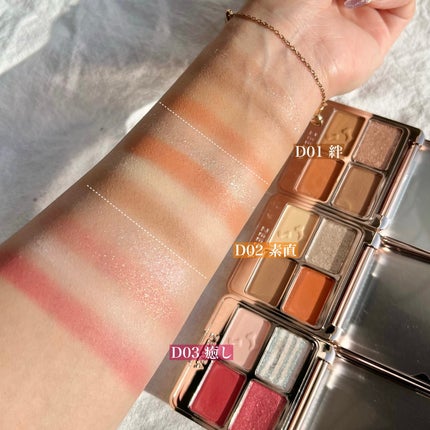 アニマルアイシャドウ(4シェード)/ZEESEA/アイシャドウパレットを使ったクチコミ(8枚目)