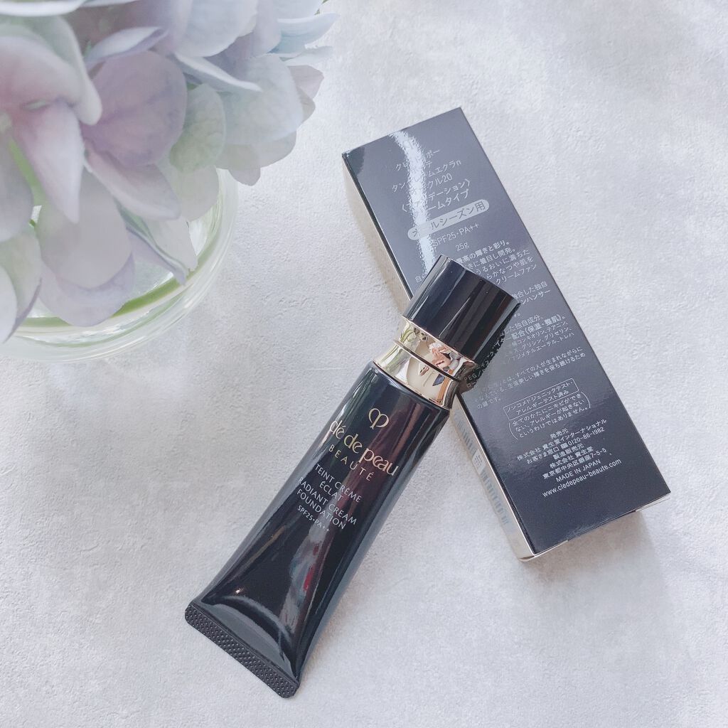 クレ・ド・ポー ボーテ タンクレームエクラn/クレ・ド・ポー ボーテ/クリーム・エマルジョンファンデーションを使ったクチコミ（3枚目）