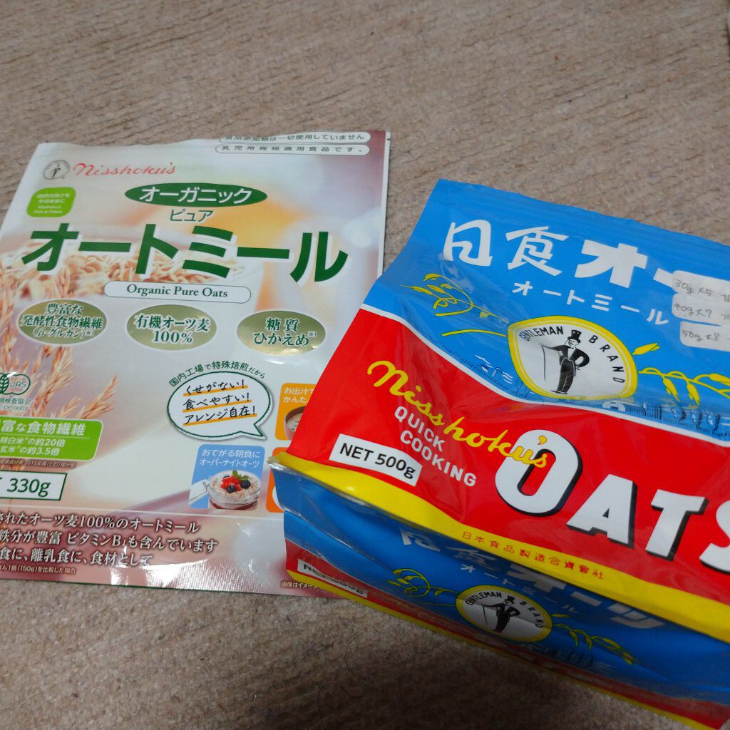 プレミアム ピュア オートミール/ニッショク/オートミールを使ったクチコミ（1枚目）