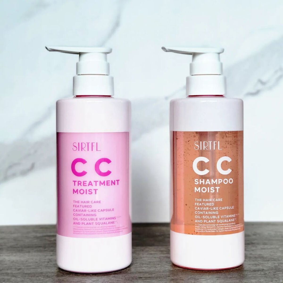 SIRTFL CC シャンプーモイスト/トリートメントモイスト/SIRTFL/市販シャンプーを使ったクチコミ（1枚目）