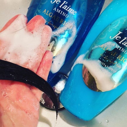 アミノ アルゲリッチ シャンプー/トリートメント(ディープモイスト)/Je l'aime/市販シャンプーを使ったクチコミ(1枚目)