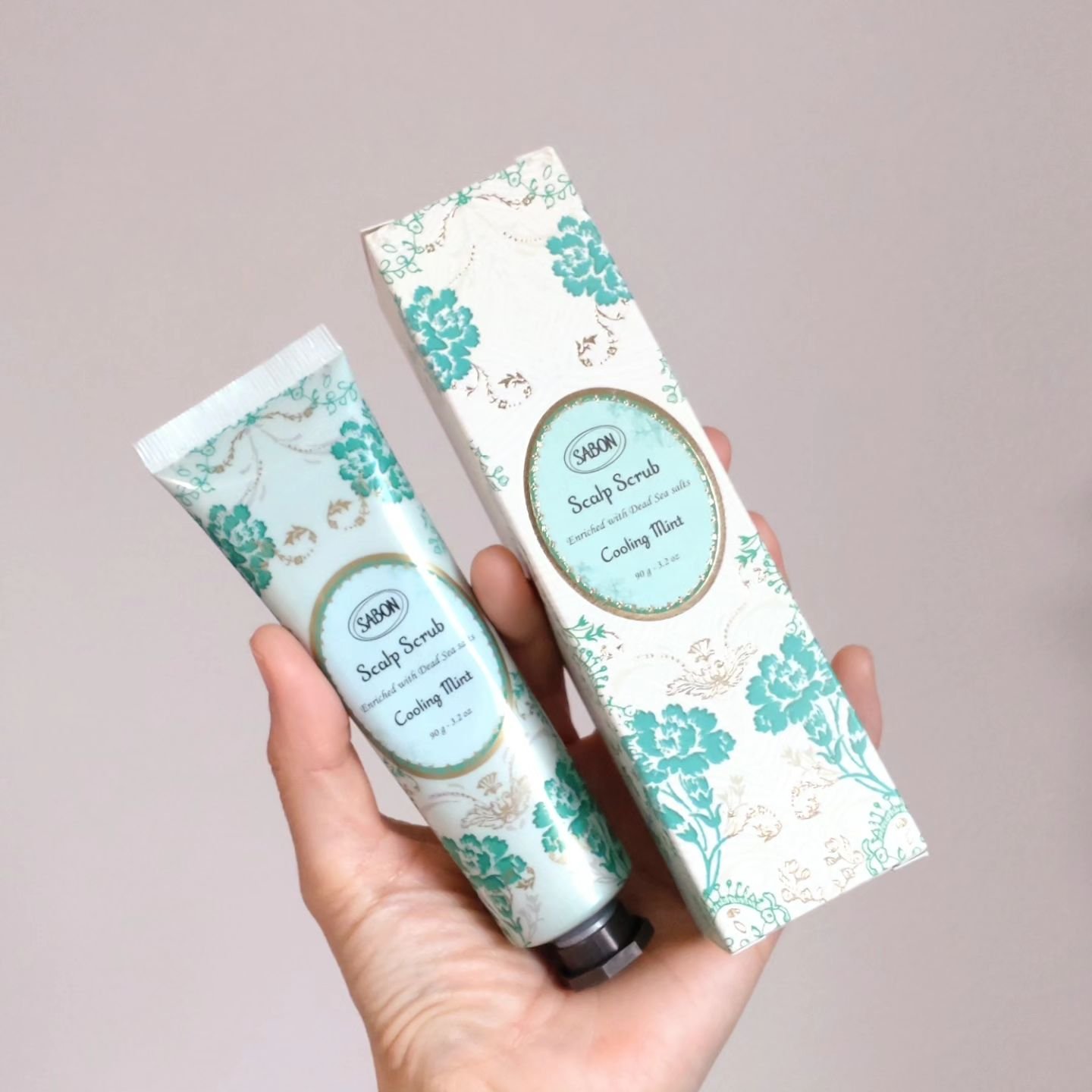 ヘッドスクラブ リフレッシング(ミント)/SABON/ヘッドスクラブを使ったクチコミ（2枚目）