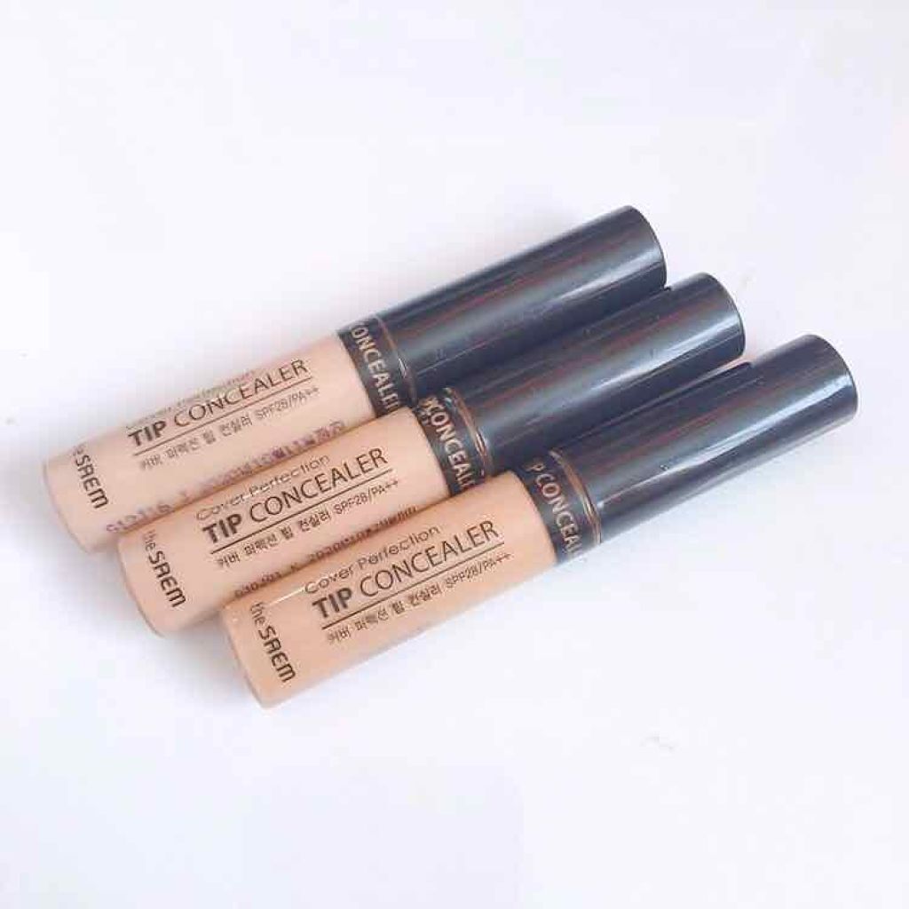 カバーパーフェクション チップコンシーラー/the SAEM/リキッドコンシーラーを使ったクチコミ(1枚目)
