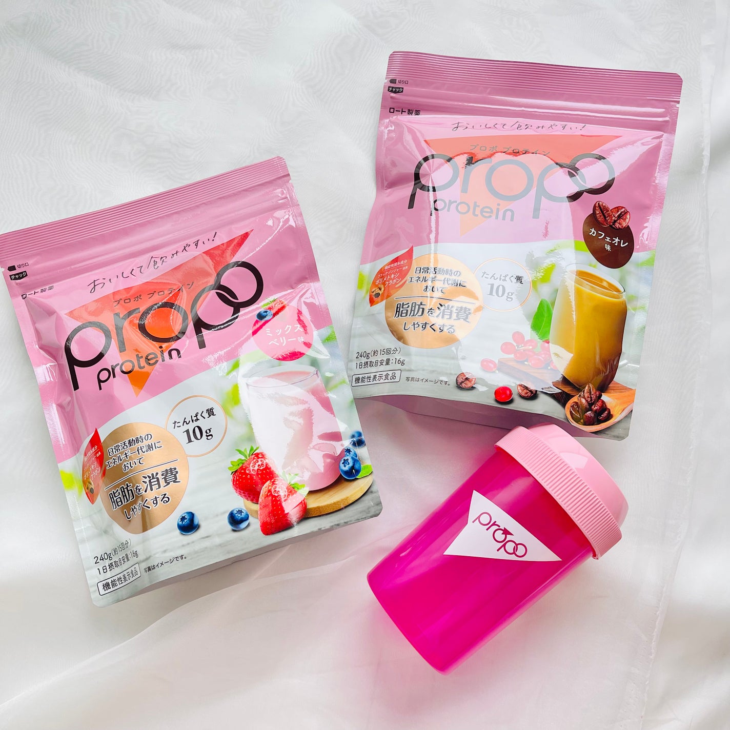 プロポ プロテイン(カフェオレ味)/ロート製薬/その他プロテインを使ったクチコミ(1枚目)