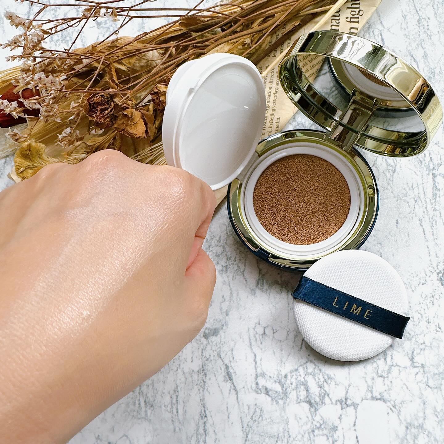 V コラーゲン アンプル クッション ＃20 Skin Beige/LIME/クッションファンデーションを使ったクチコミ（3枚目）