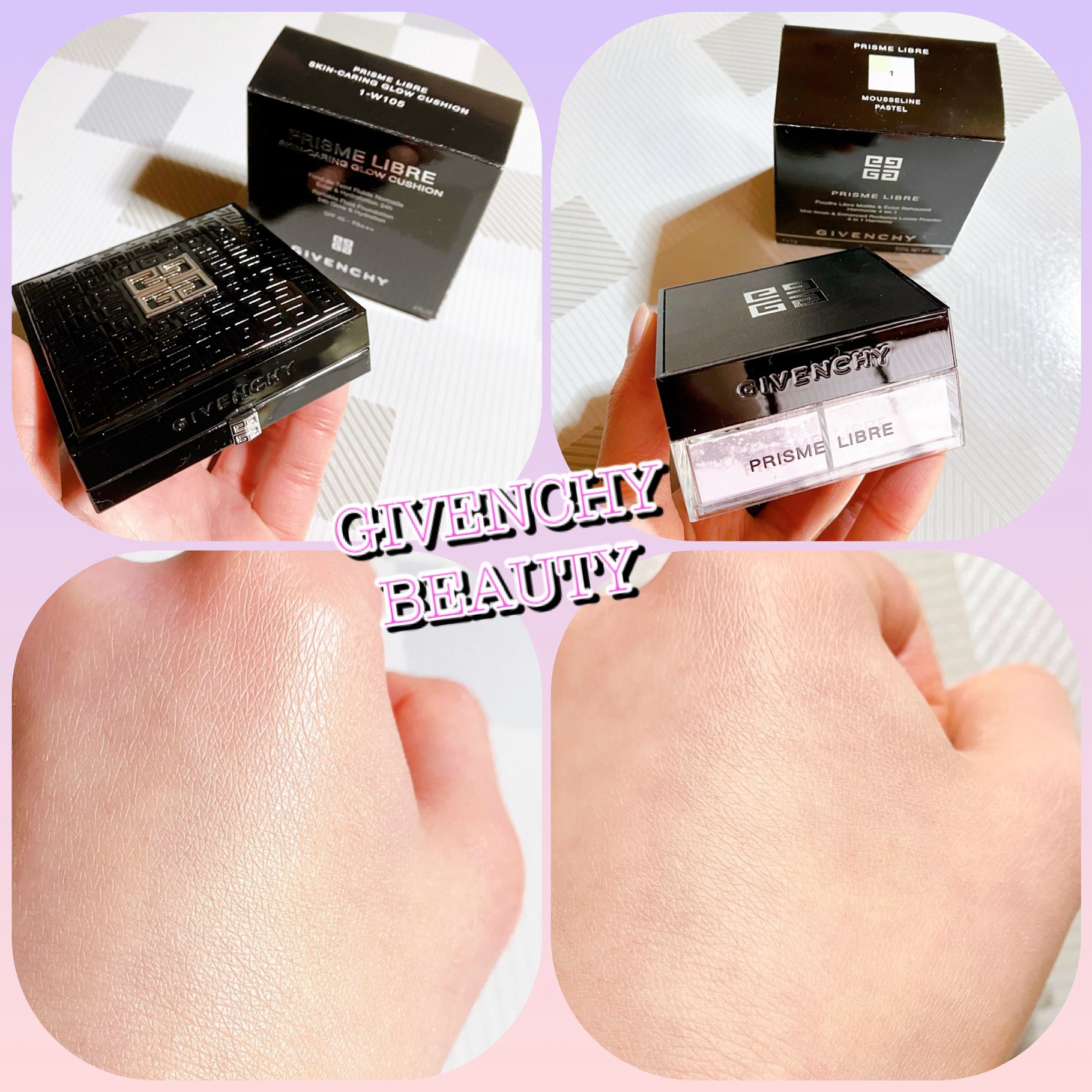 プリズム・リーブル・スキンケアリング・グロウ・クッション/GIVENCHY/クッションファンデーションを使ったクチコミ（1枚目）