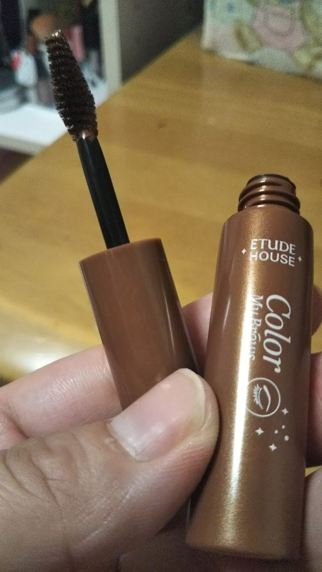 カラーマイブロウマスカラ/ETUDE/眉マスカラを使ったクチコミ(2枚目)