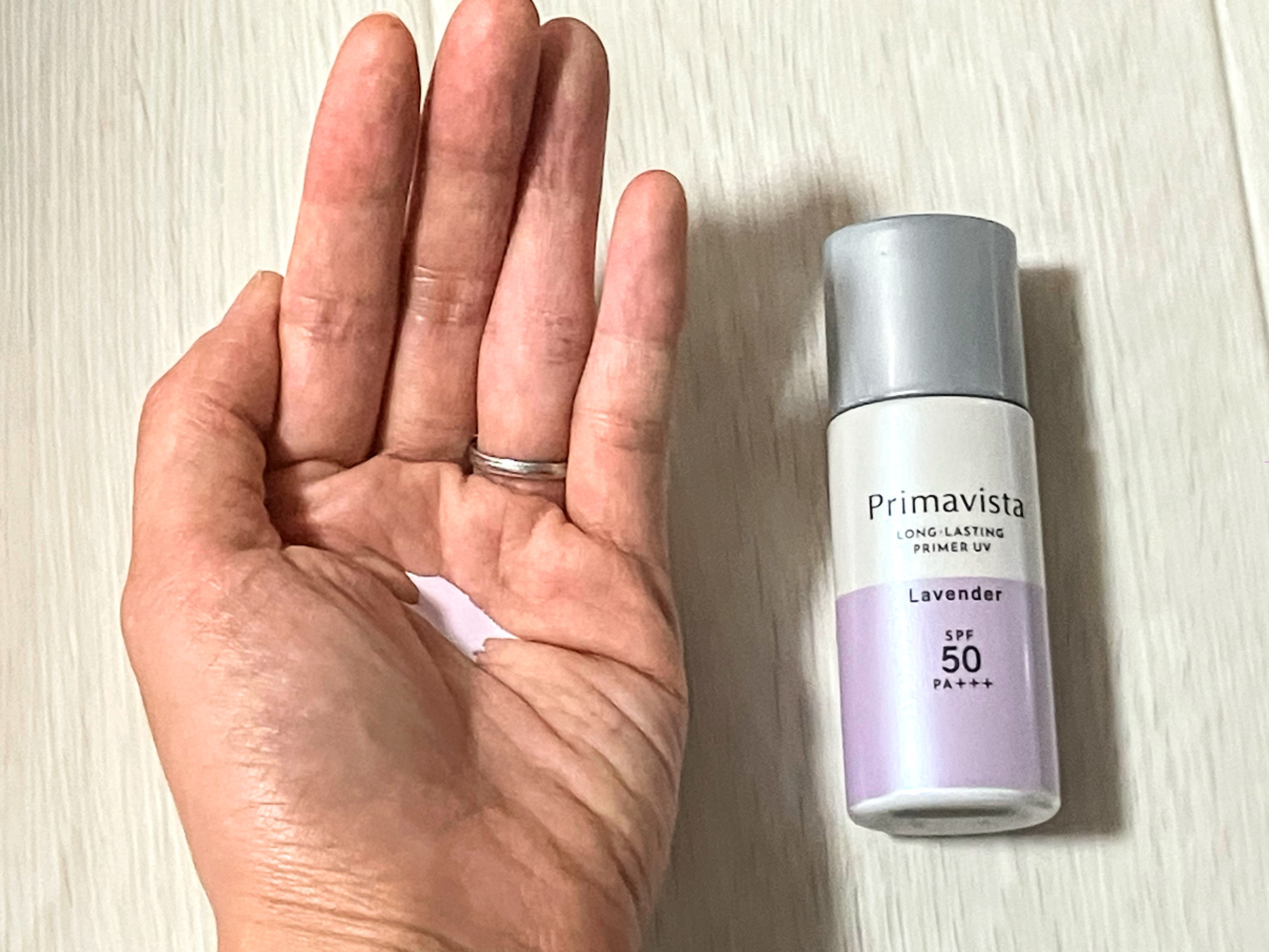 プリマヴィスタ スキンプロテクトベース 皮脂くずれ防止 UV50 ラベンダー/プリマヴィスタ/化粧下地を使ったクチコミ（2枚目）