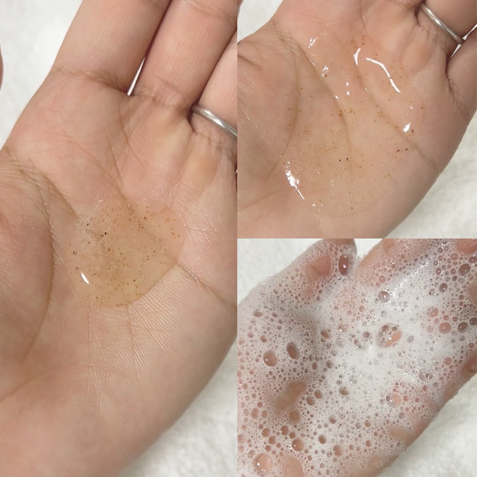 スクラブボディーウォッシュ/KUNDAL/ボディスクラブを使ったクチコミ（2枚目）