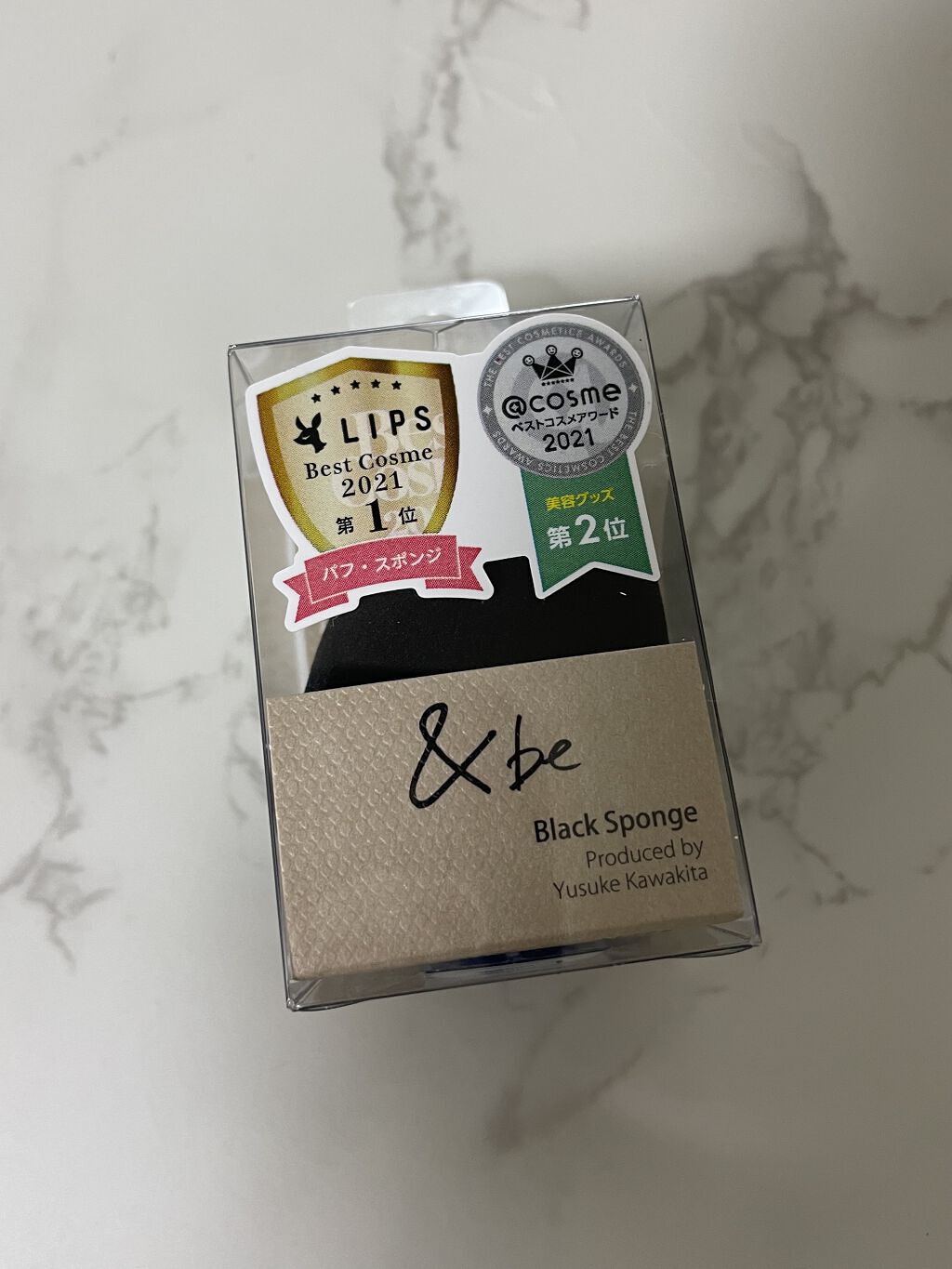 &be ブラックスポンジ/＆be/パフ・スポンジを使ったクチコミ（2枚目）