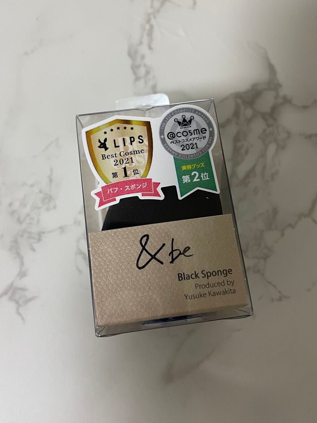 &be ブラックスポンジ/&be/パフ・スポンジを使ったクチコミ(2枚目)