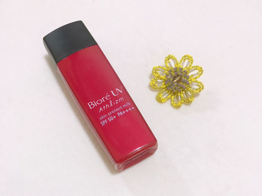 ビオレUV アスリズム スキンプロテクトミルク/ビオレ/日焼け止めミルクを使ったクチコミ（1枚目）