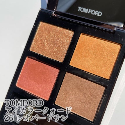 アイ カラー クォード/TOM FORD BEAUTY/アイシャドウパレットを使ったクチコミ(3枚目)
