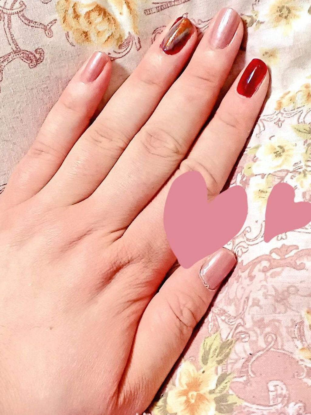 ネイル エナメル/ちふれ/マニキュアを使ったクチコミ(4枚目)