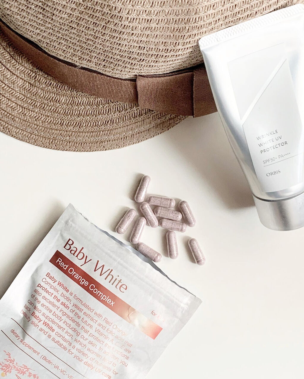 Baby White 60粒/renaTerra/美容サプリメントを使ったクチコミ（2枚目）