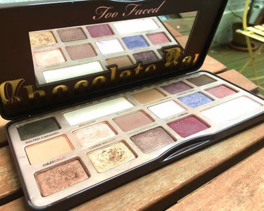 チョコレート バー アイシャドウ パレット/Too Faced/アイシャドウパレットを使ったクチコミ（1枚目）