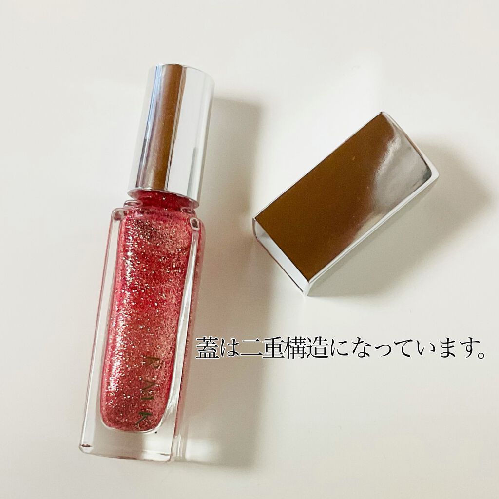 ネイルポリッシュ 27(SH) ピンクグリッター/RMK/マニキュアを使ったクチコミ（2枚目）