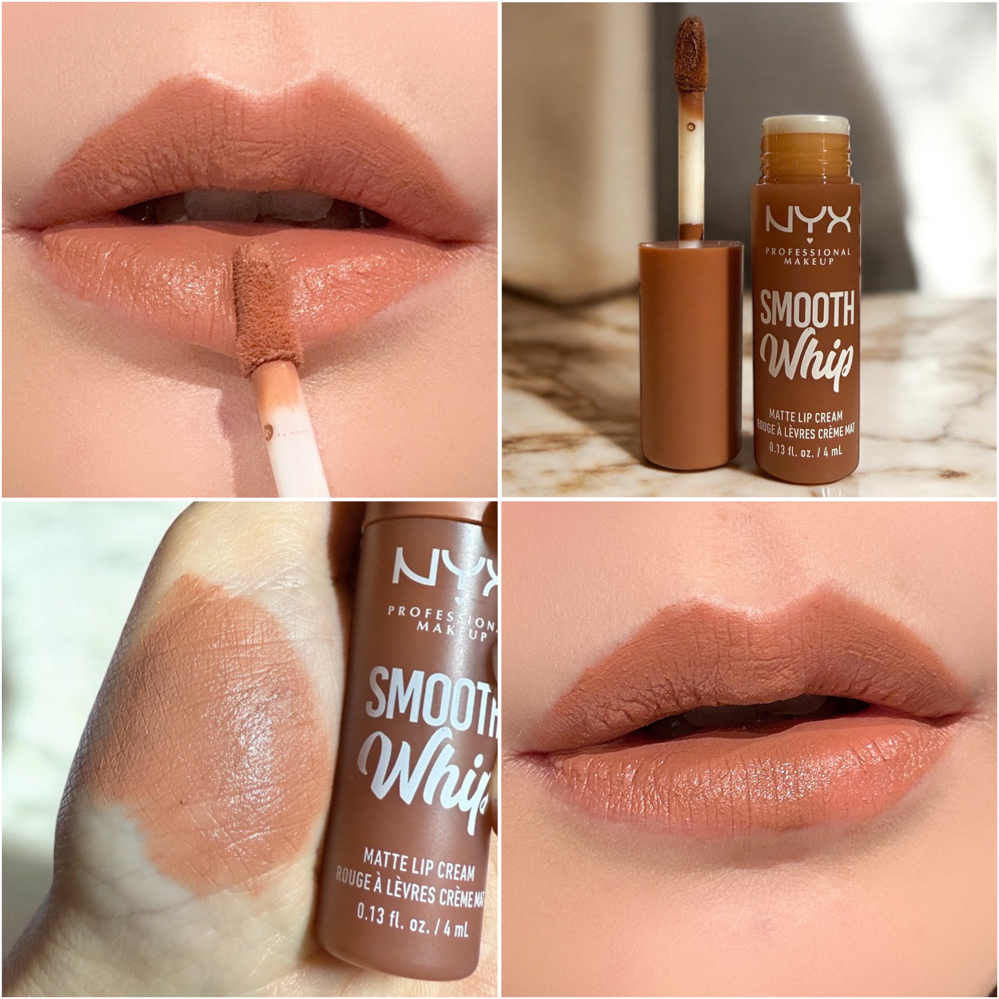 スムースホイップマットリップクリーム/NYX Professional Makeup/口紅を使ったクチコミ（2枚目）