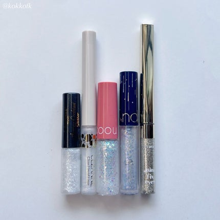 リキッド グリッター シャドウ/rom&nd/グリッターを使ったクチコミ(8枚目)