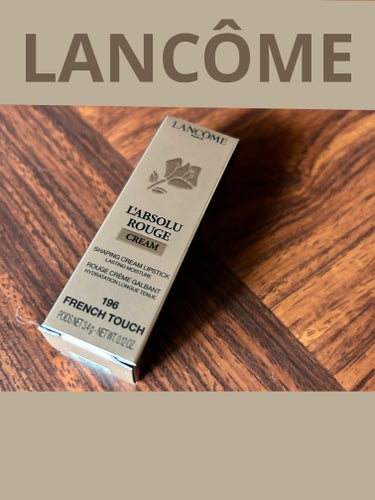 LANCOME ラプソリュ ルージュ クリームのクチコミ「✐☡MEMO

🌹LANCÔME
L'ABSOLU ROUGE  
FRENCH TOUCH
.....」（3枚目）